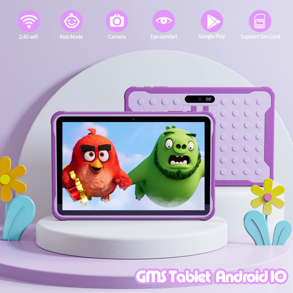 Android 13 10 inch Tablet 2GB RAM 64GB ROM Purple S95565