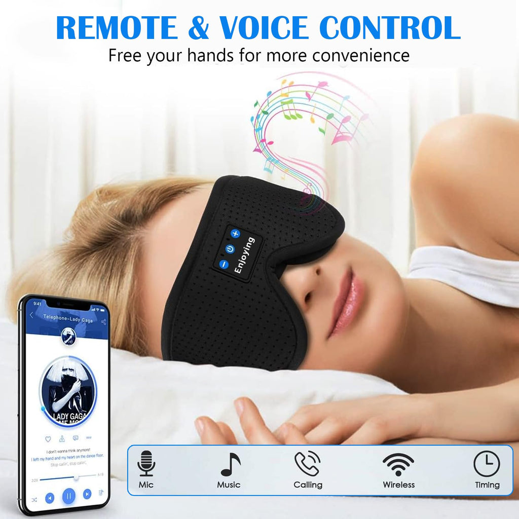 Sleep Mask with Bluetooth Headphones Q16465