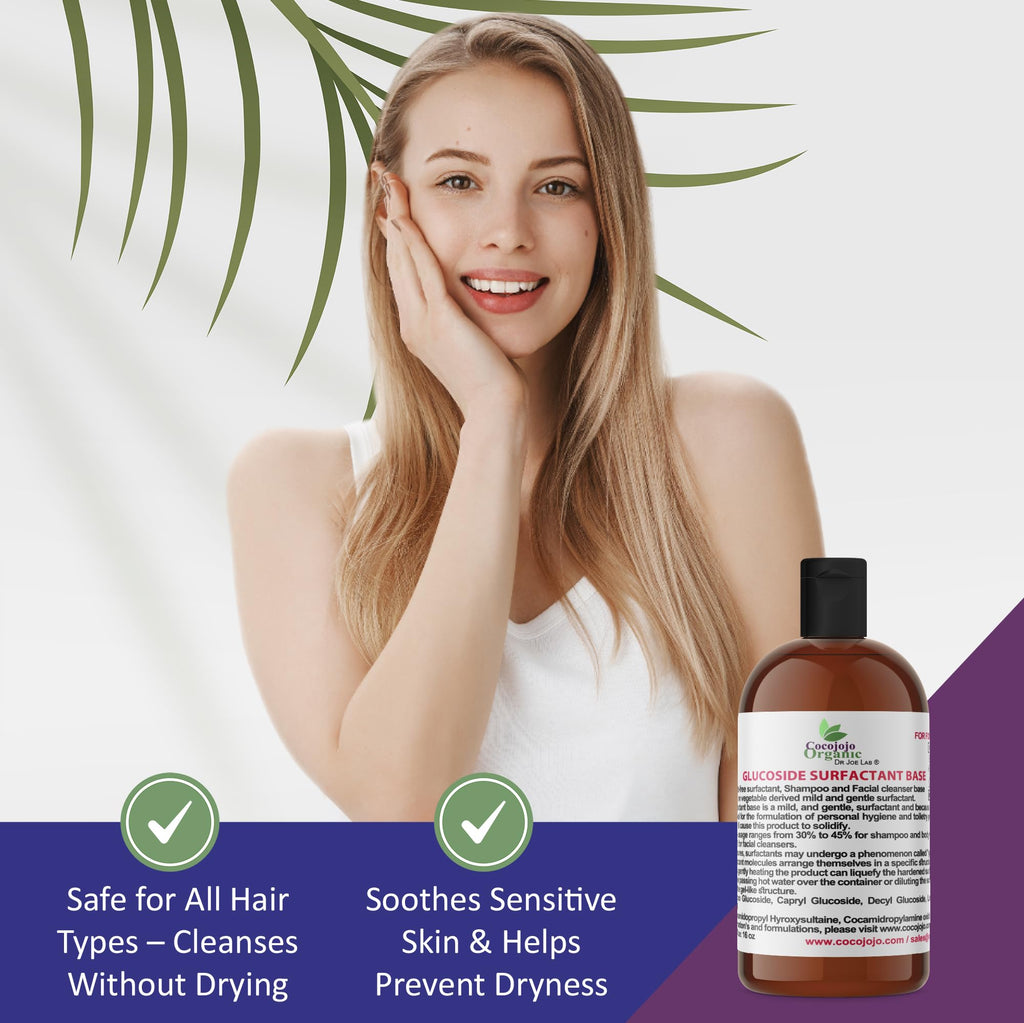 Lauryl Glucoside Natural Surfactant 16 Oz D1505