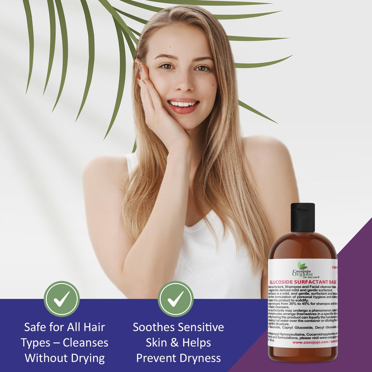Lauryl Glucoside Natural Surfactant 16 Oz D1505