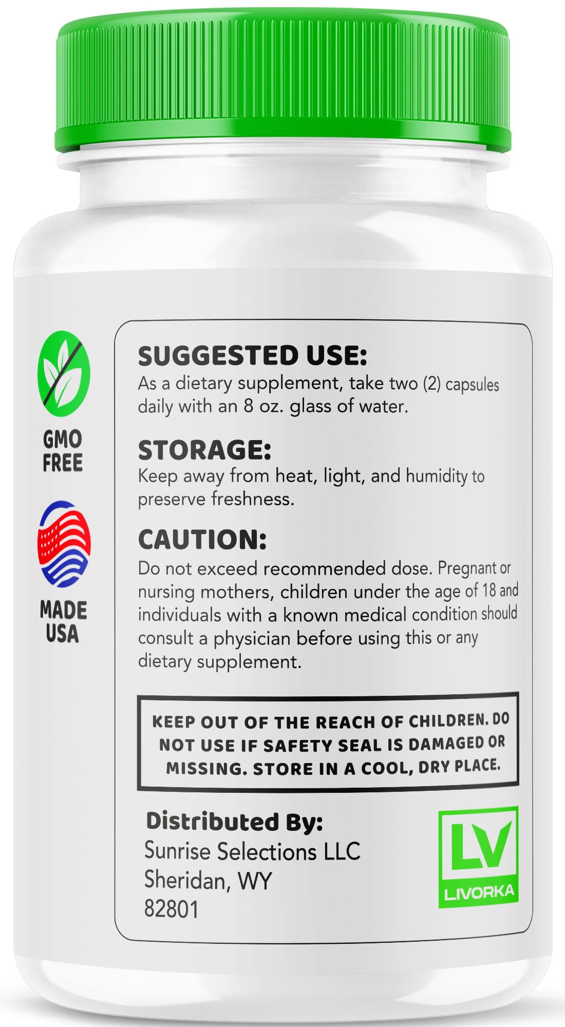 All Natural Capsules Supplement, 300 Capsules P70644