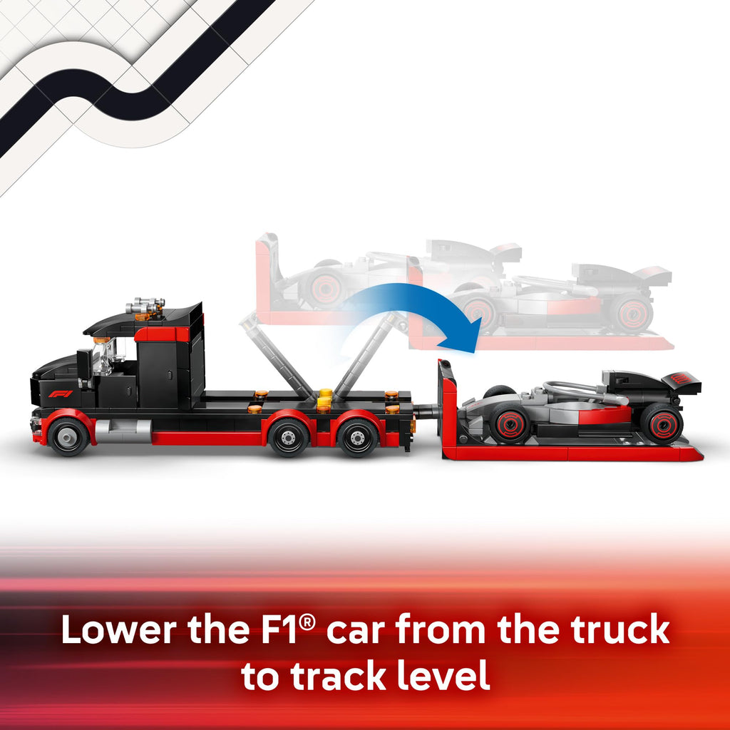 F1 Display Truck with Race Car V69701