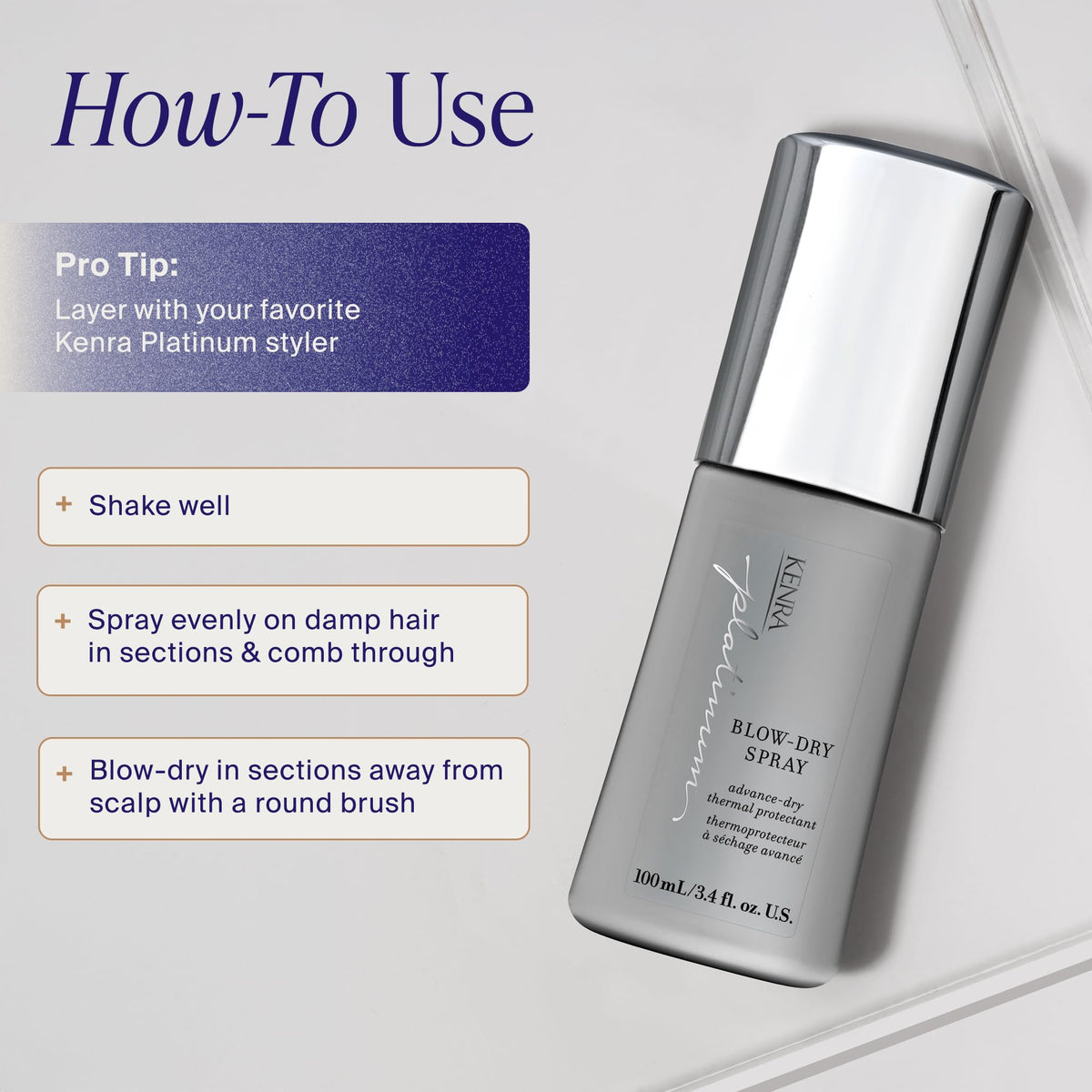 Blow-Dry Spray Heat Protectant X71145