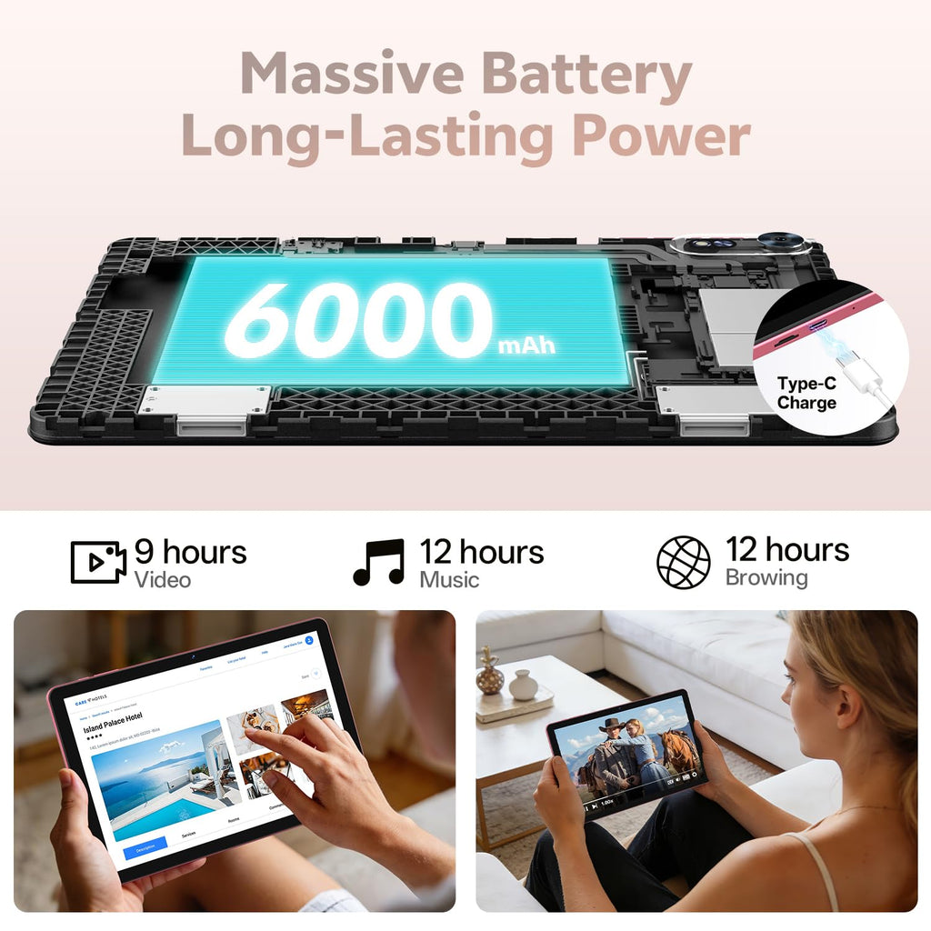 10 Inch Android Tablet with Keyboard E14961