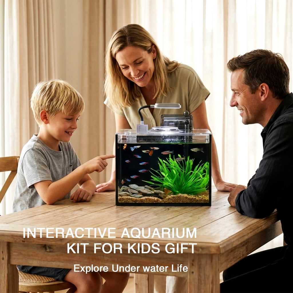 2.5 Gallon Aquarium Starter Kit with Light C422228