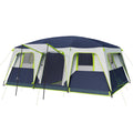12 Person Camping Tent with Shade Canopy H75726
