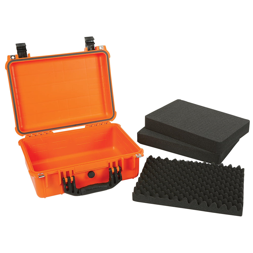 16in. Plastic Waterproof Storage Case with Foam B4493