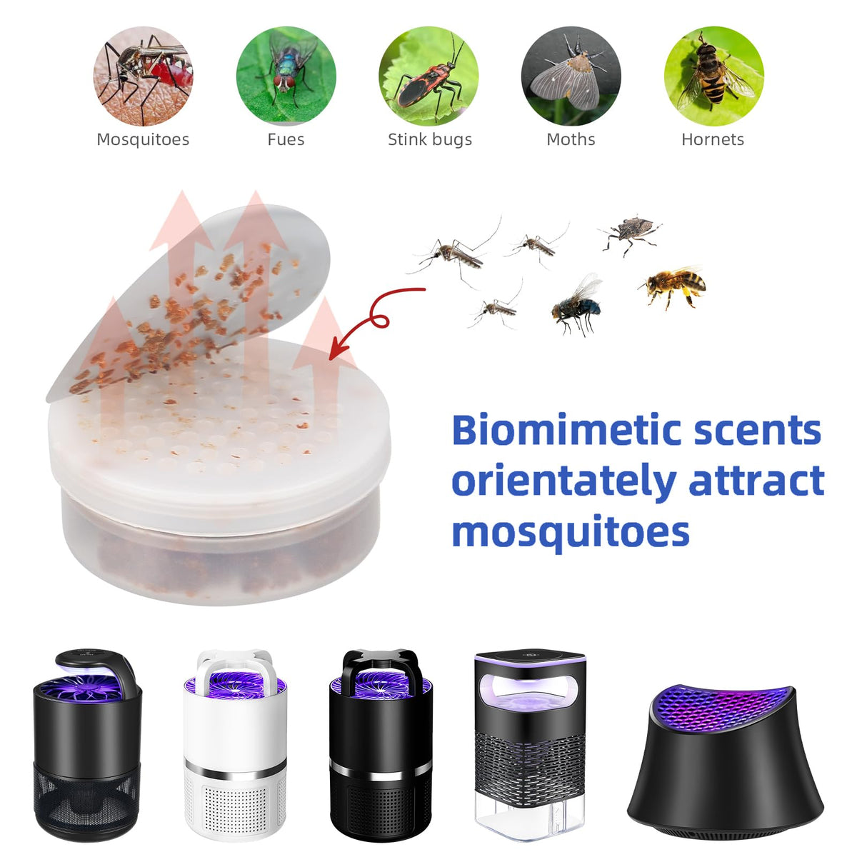 9 Pack Mosquito Attractant Lures T837