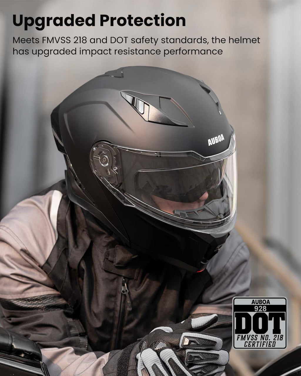 DOT Approved Modular Flip up Motorcycle Helmets P90184