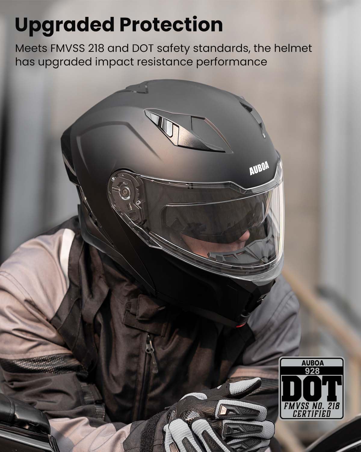 DOT Approved Modular Flip up Motorcycle Helmets P90184