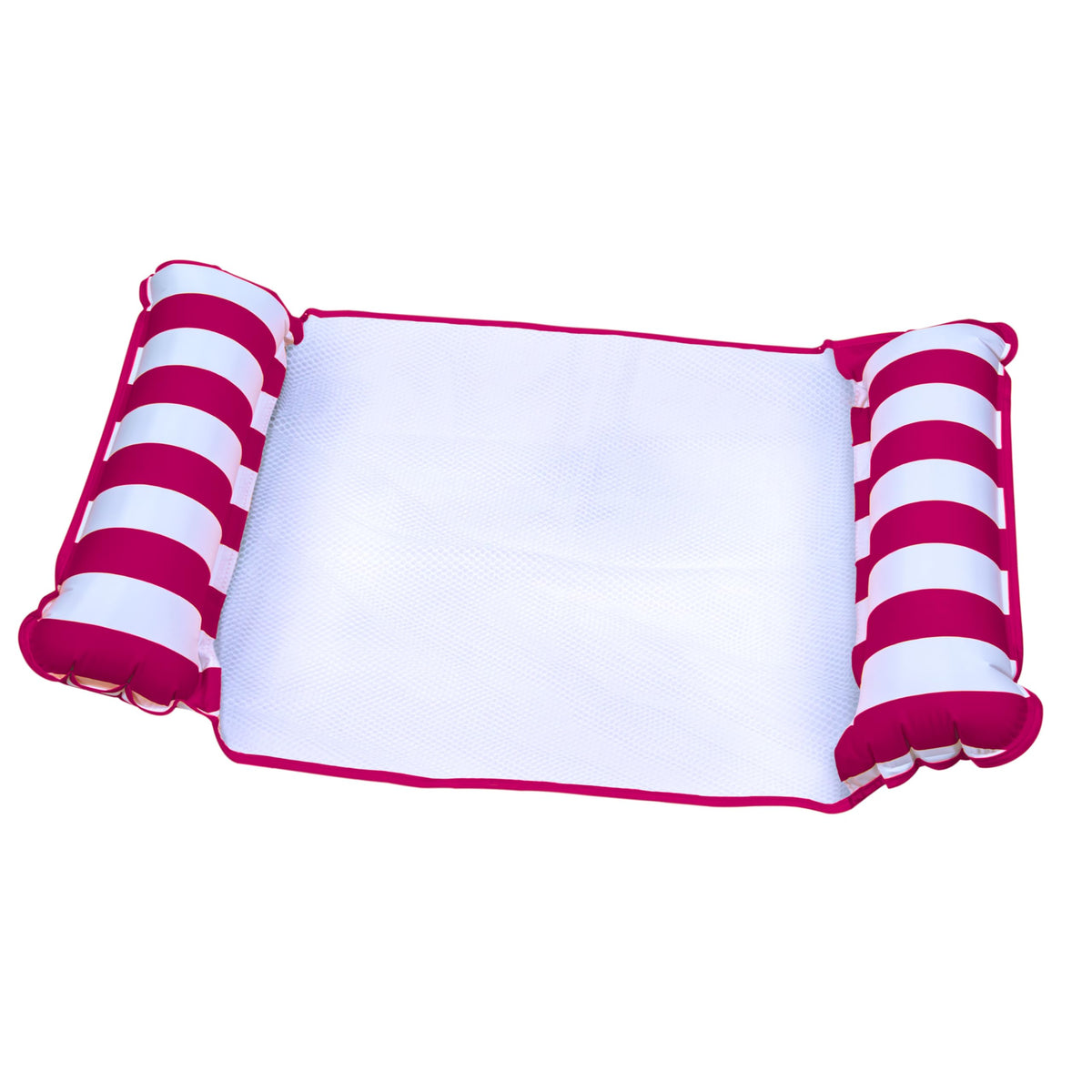 Light Blue, Navy & Burgundy/White Stripe 3-Pack Pool Float V1097