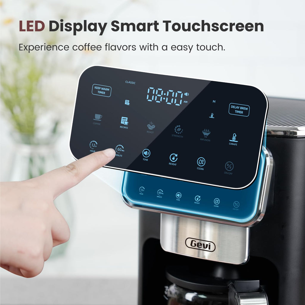 12-Cup Coffee Maker with Glass Carafe Y902474