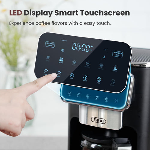 12-Cup Coffee Maker with Glass Carafe Y902474