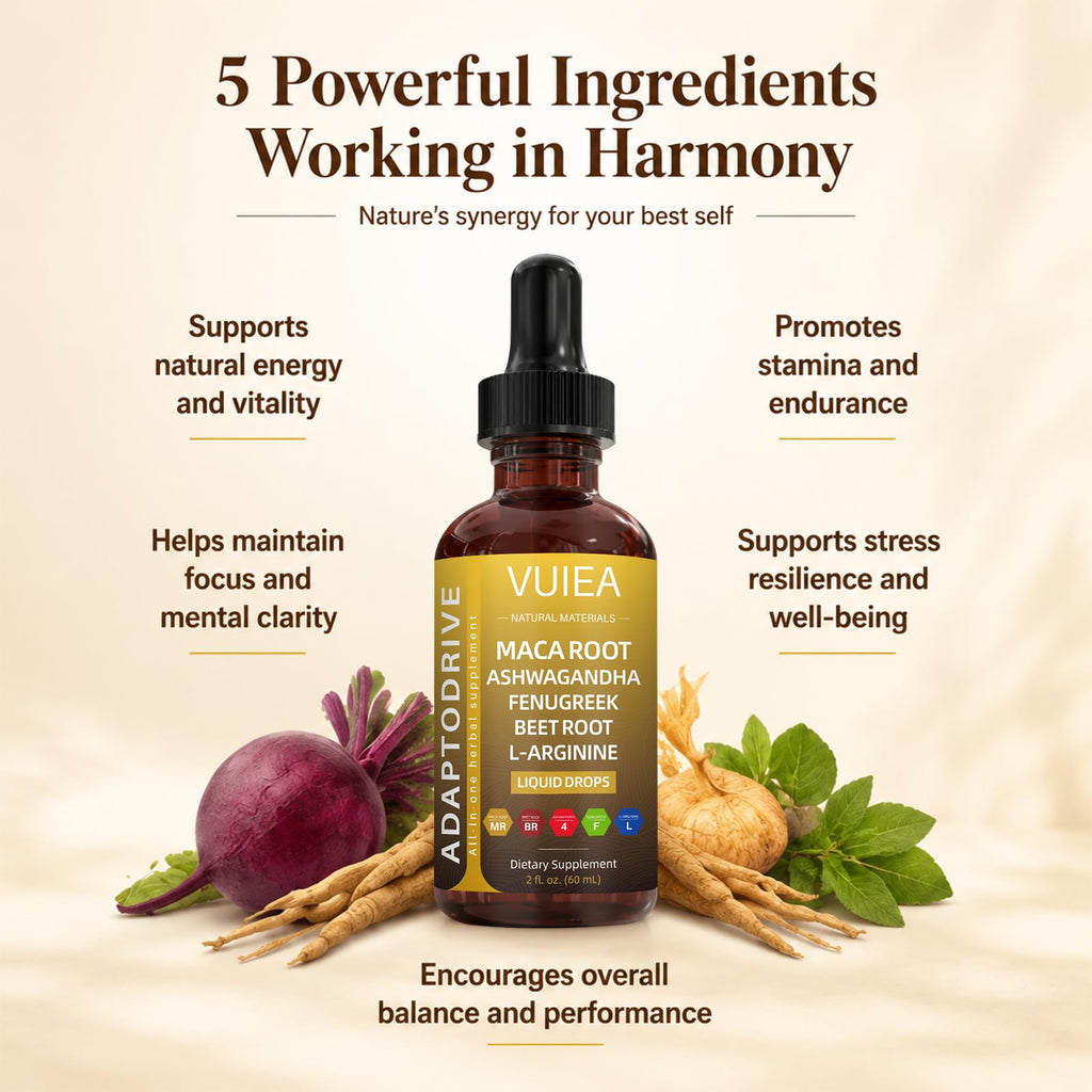 Maca Root Liquid Supplement with Ashwagandha Fenugreek Beet Root 2 fl oz S61346