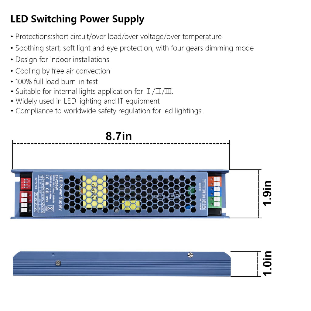 24V 200W LED Driver Switching Power Supply S159192