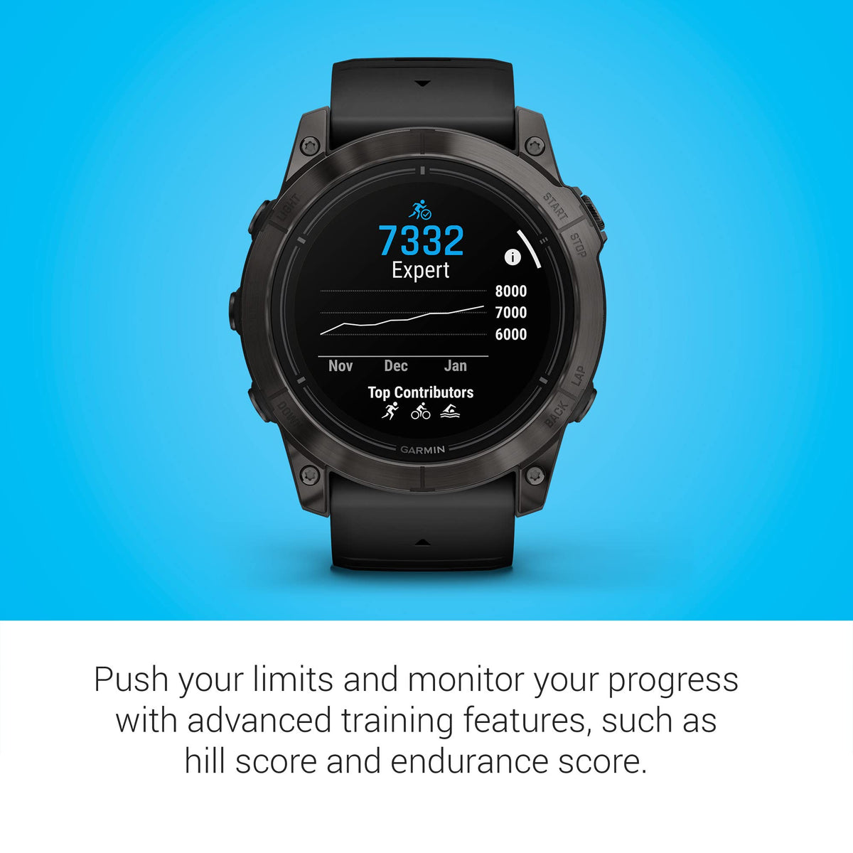 Black 51mm Smartwatch F511039
