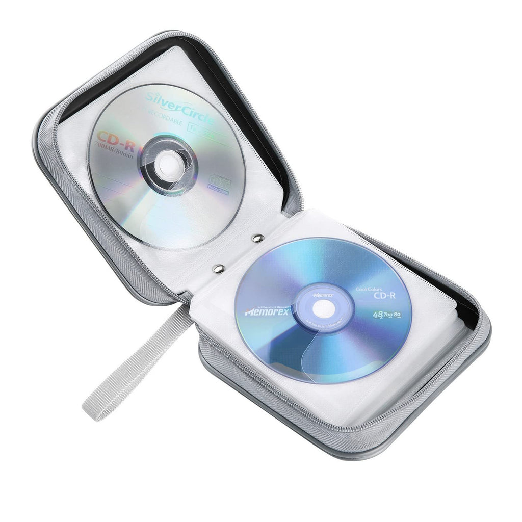 CD/DVD Cases 40 Capacity Disc Storage Binder Black U45527