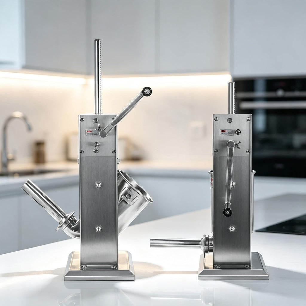 Stainless Steel Vertical Sausage Stuffer 15Lb E145