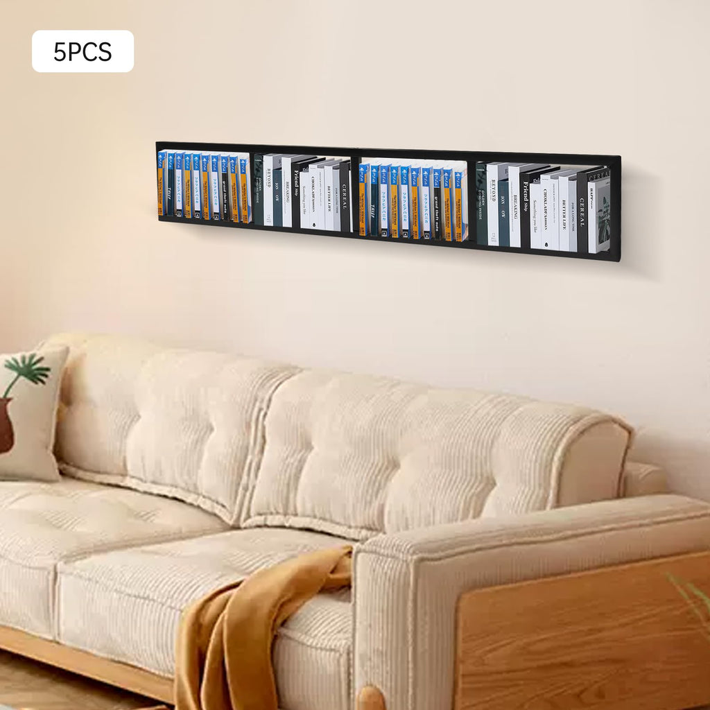 Black 5Pcs CD Racks W409193