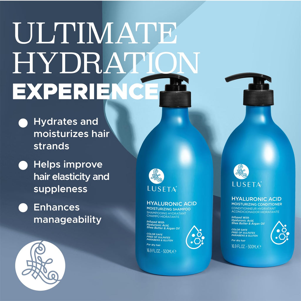 Hydrating Shampoo and Conditioner Set with Shea Butter & Avocado Oil C151