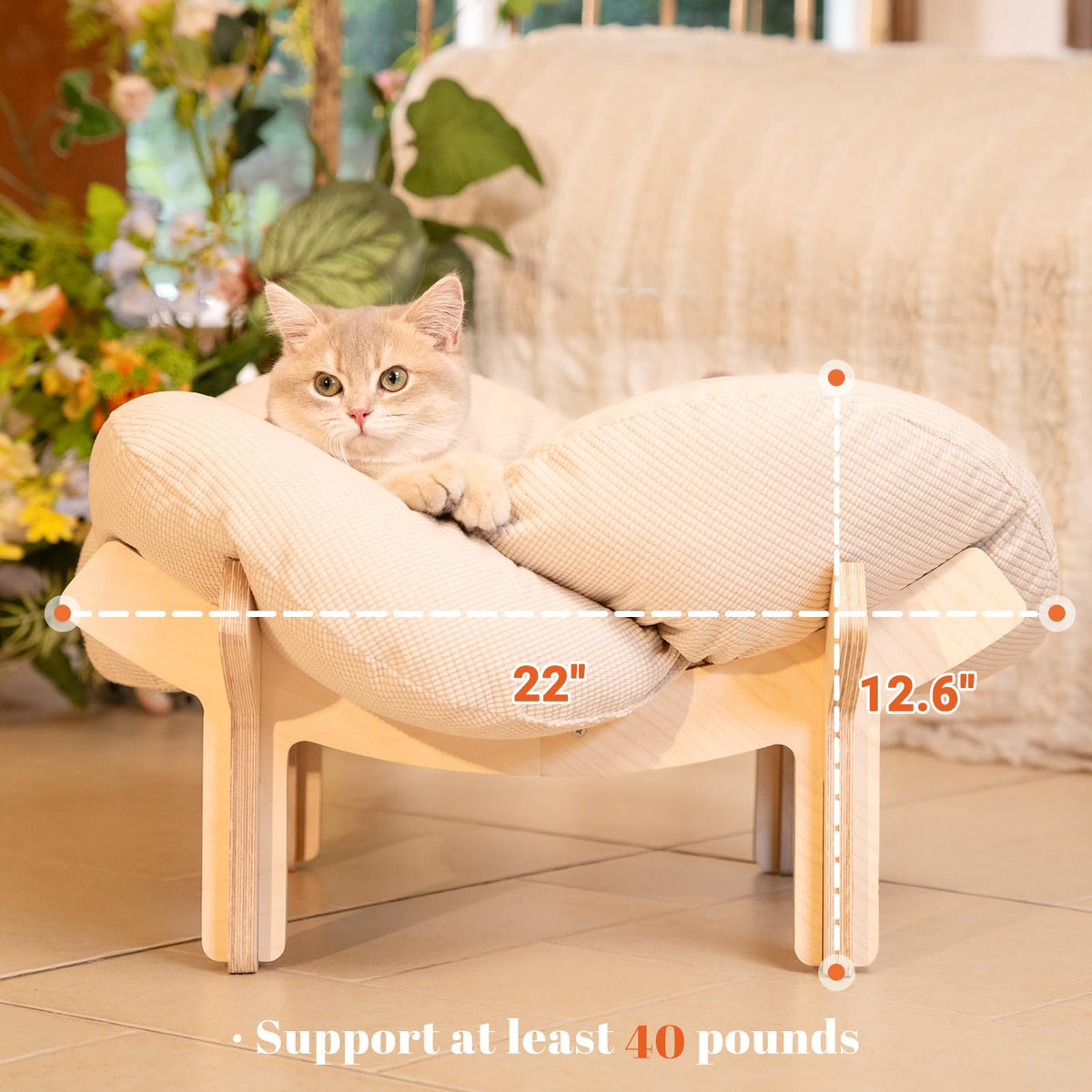 Elevated Cat Bed B44227