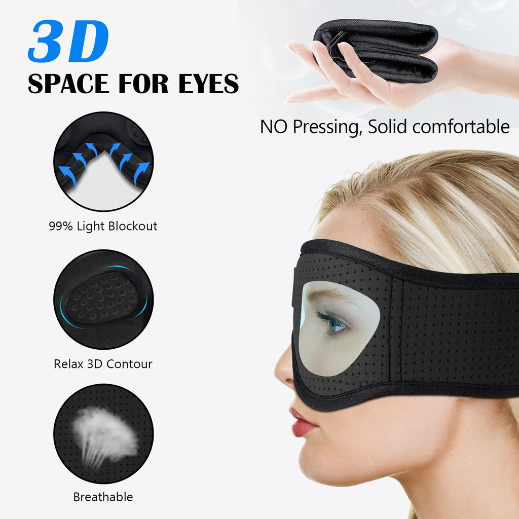 Sleep Mask with Bluetooth Headphones Q16465