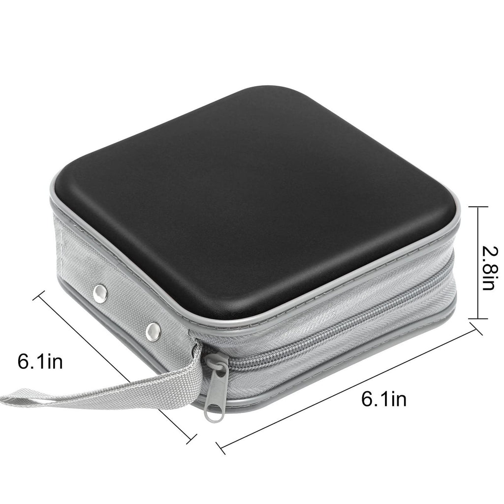 CD/DVD Cases 40 Capacity Disc Storage Binder Black U45527