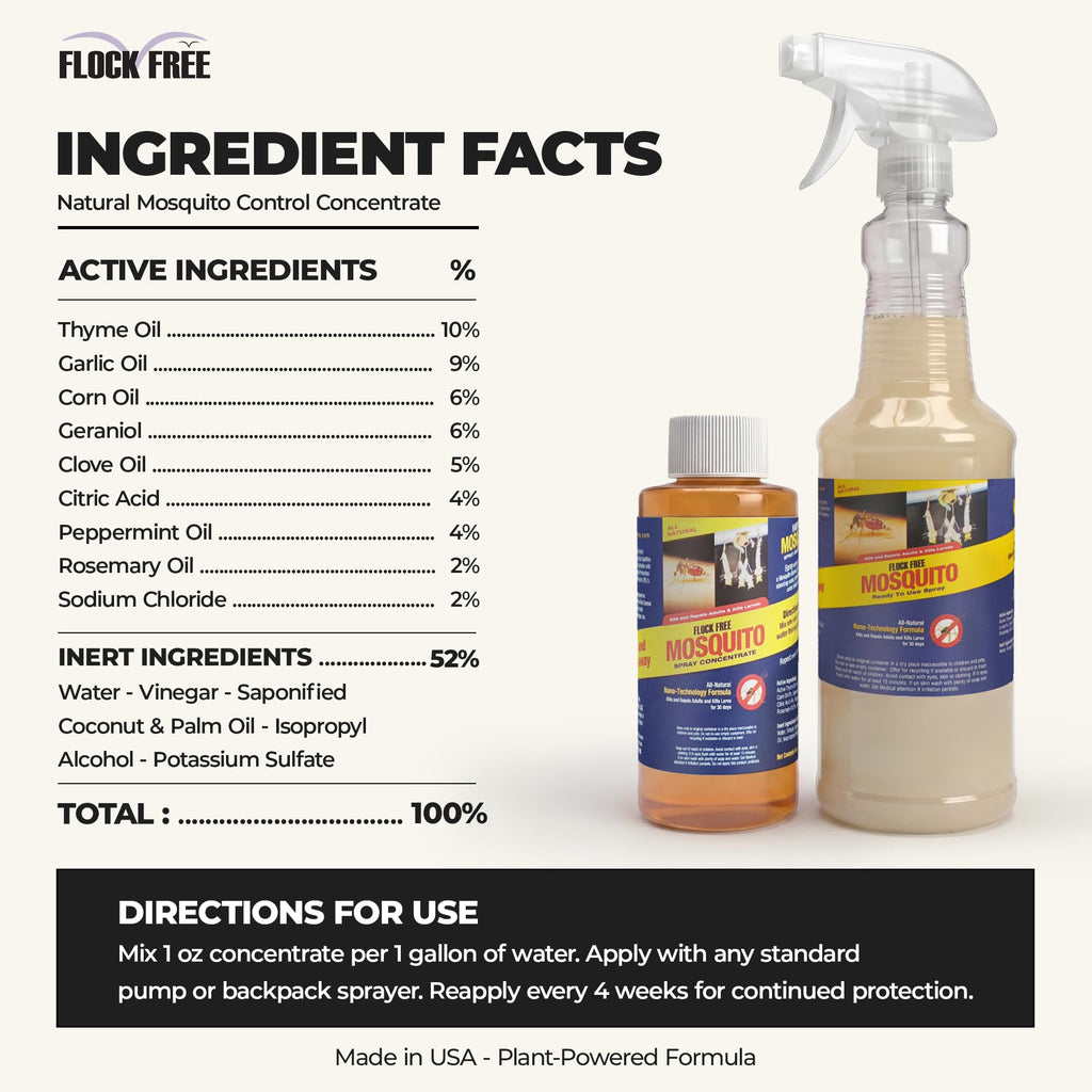 Mosquito Repellent 32 oz Spray & 4 oz Refill X44094