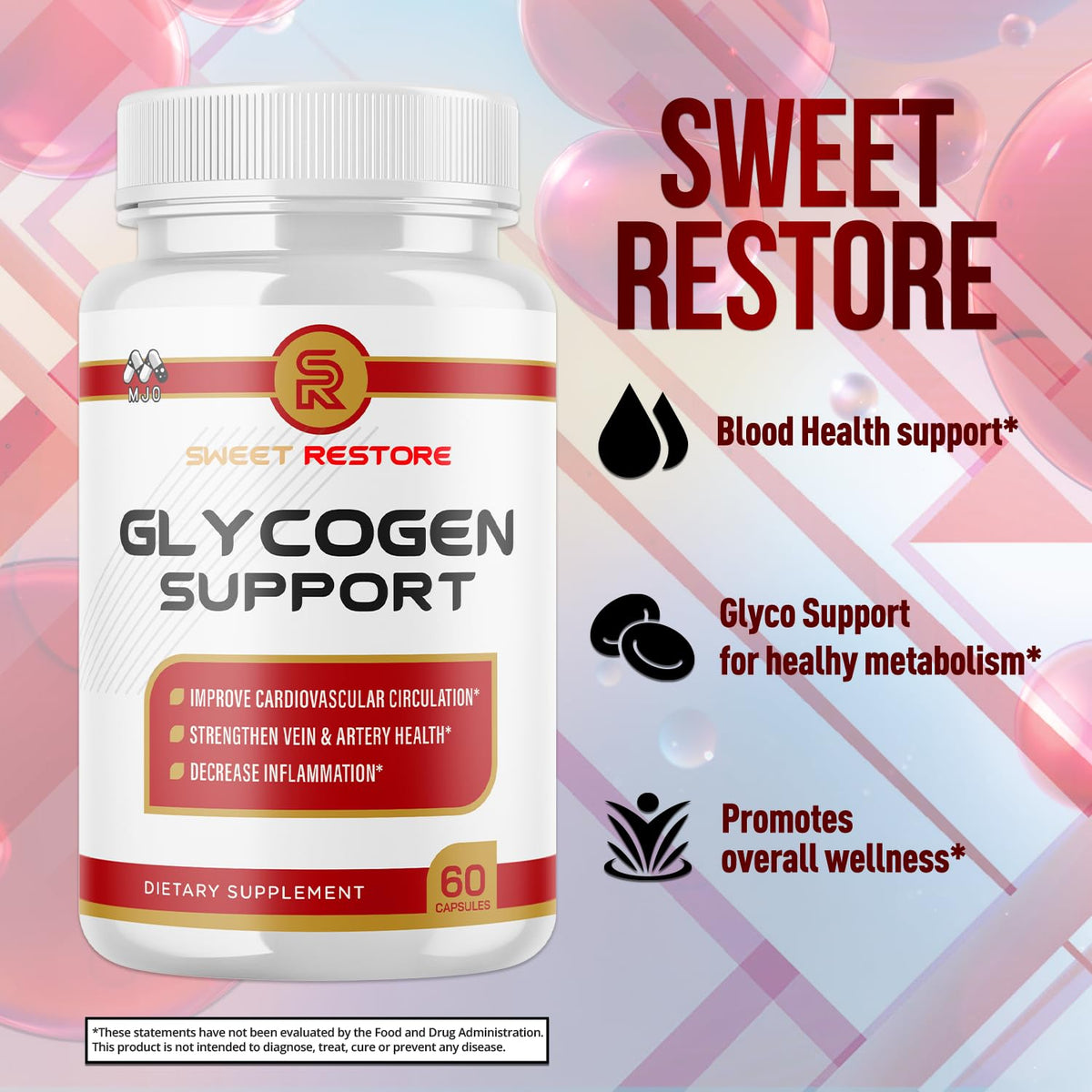 Glycogen Support Capsules V207761