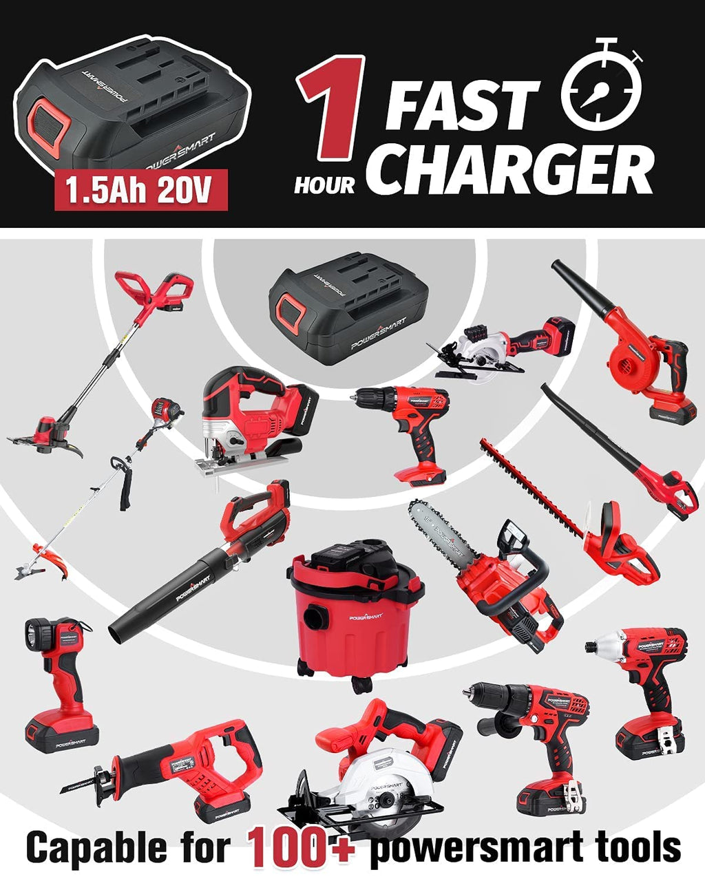 20V Cordless Drill Driver Set with Battery and Charger M2748