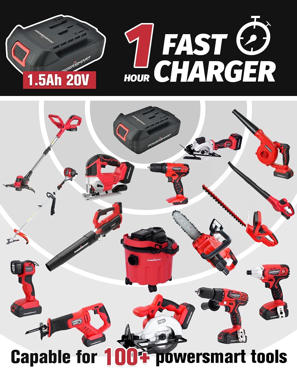 20V Cordless Drill Driver Set with Battery and Charger M2748
