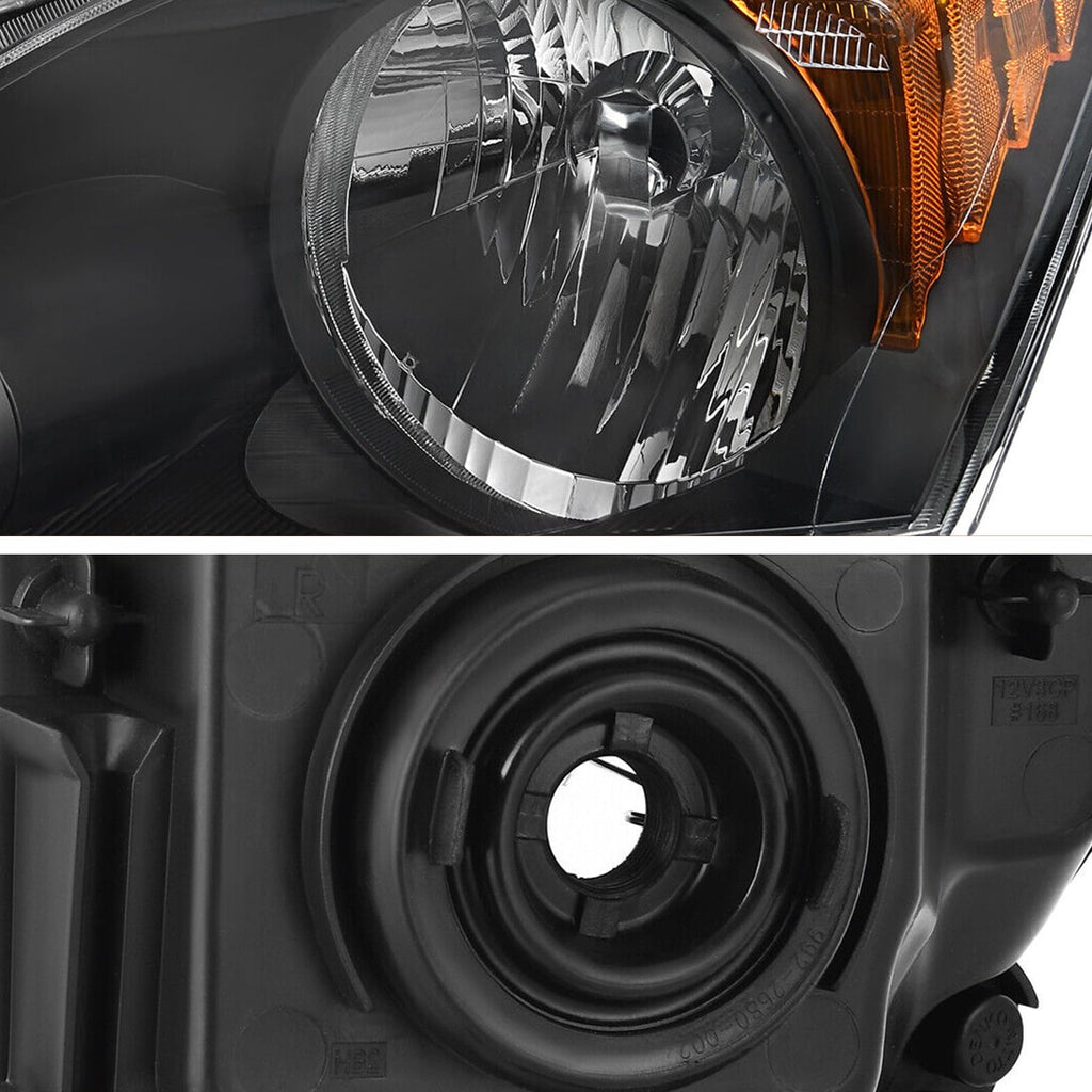 Black Headlights Pair E5393