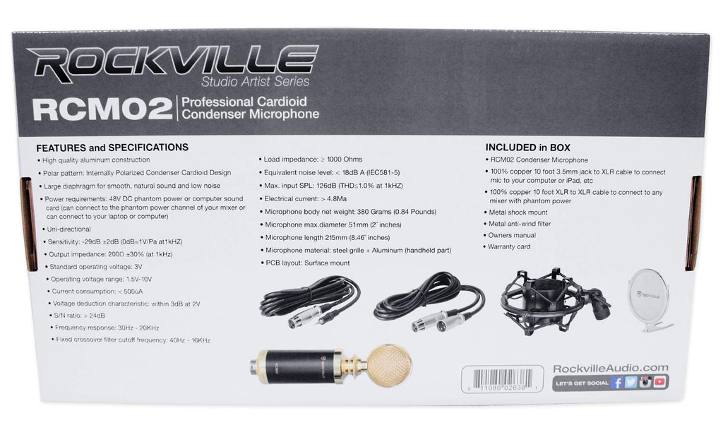 Condenser Mic with Metal Shock Mount I548