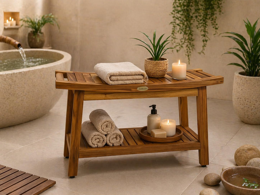 30-Inch Teak Shower Bench R23078