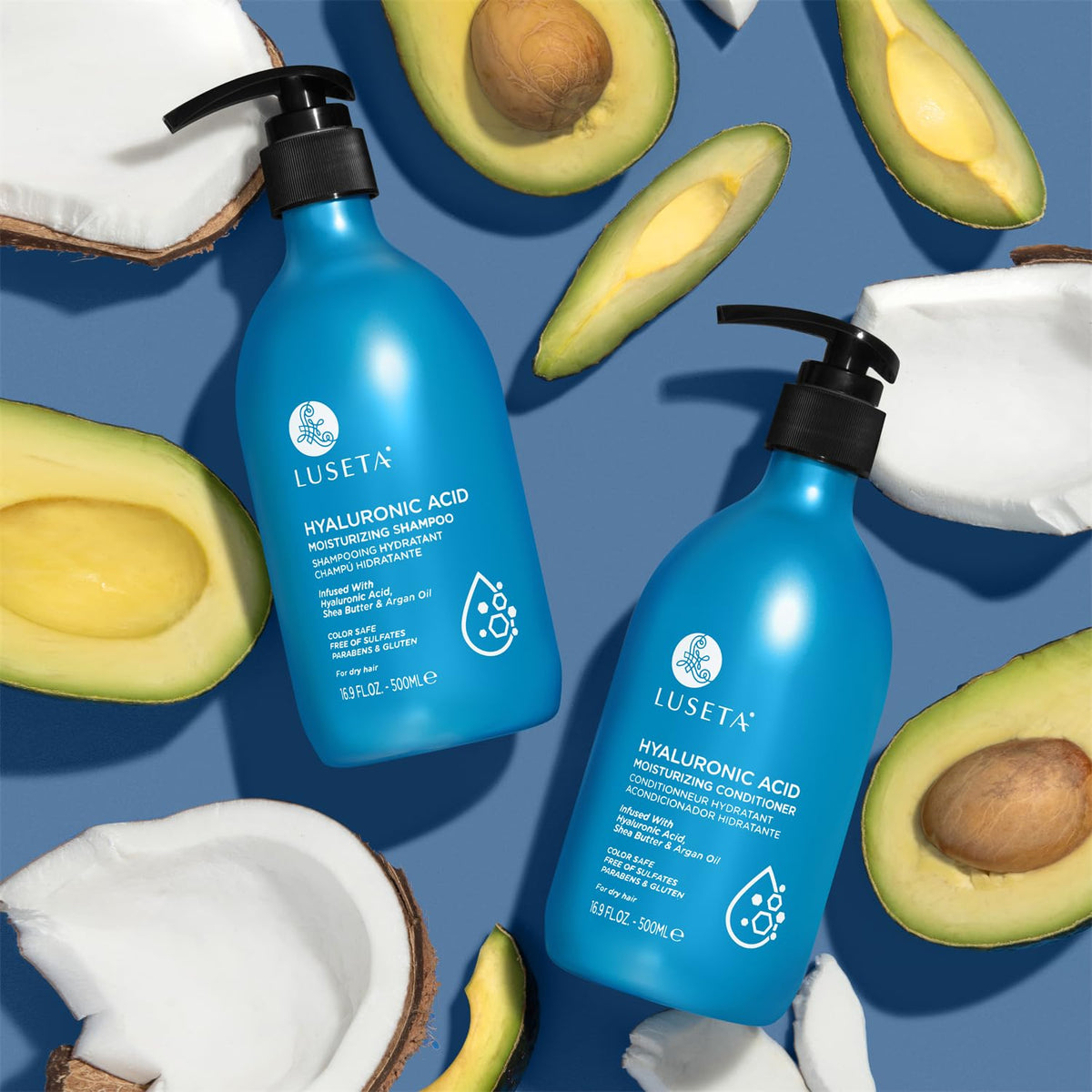 Hydrating Shampoo and Conditioner Set with Shea Butter & Avocado Oil C151