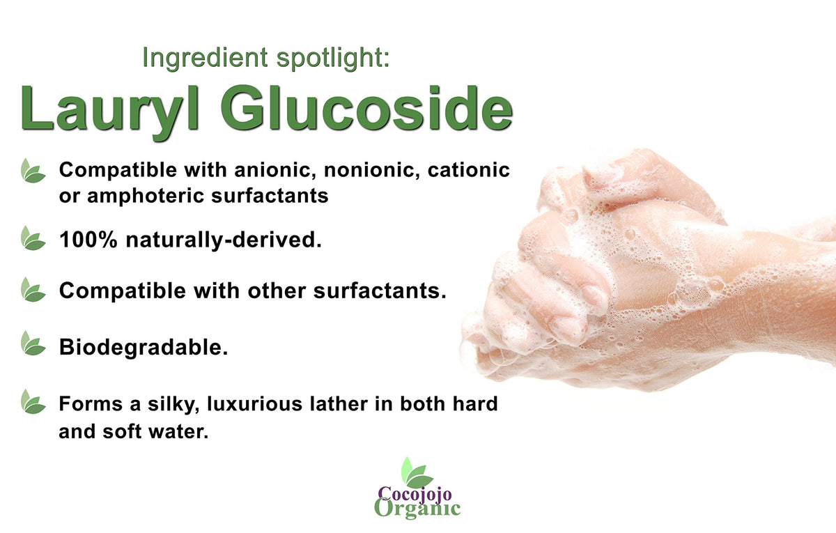 Lauryl Glucoside Natural Surfactant 16 Oz D1505