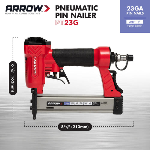 23 Gauge Compact Pneumatic Pin Nail Gun M318509
