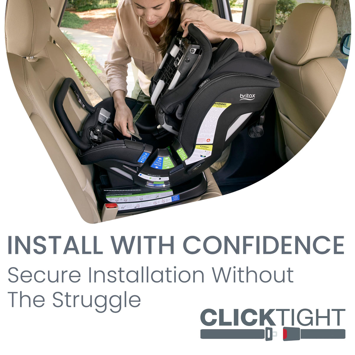 Convertible Car Seat with Slim 17-Inch Design I834