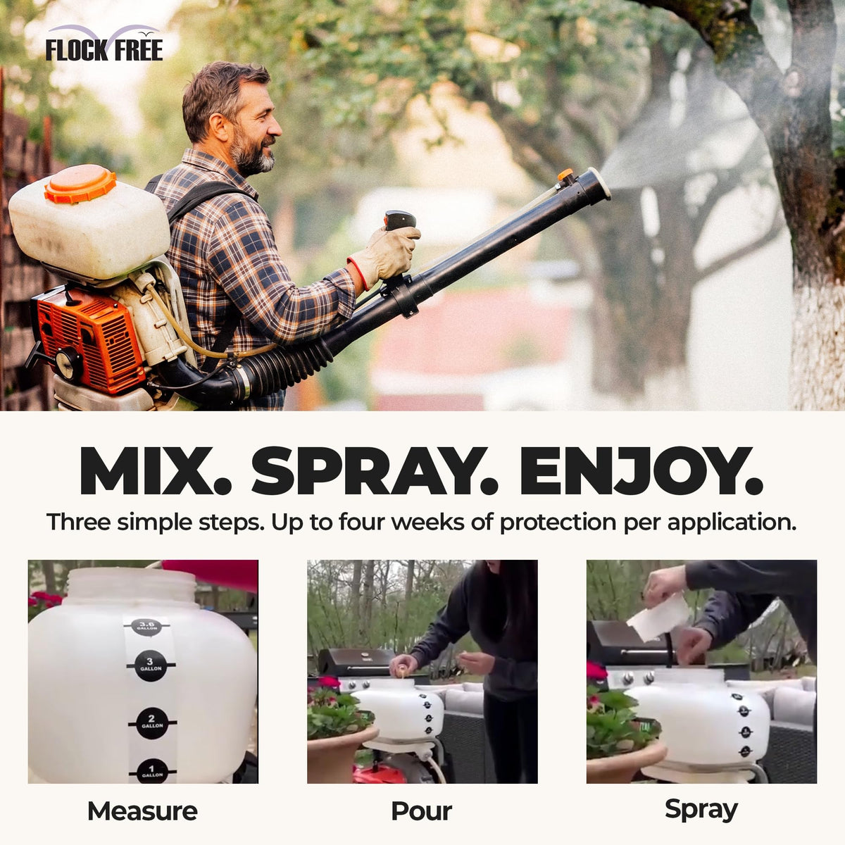 Mosquito Repellent 32 oz Spray & 4 oz Refill X44094