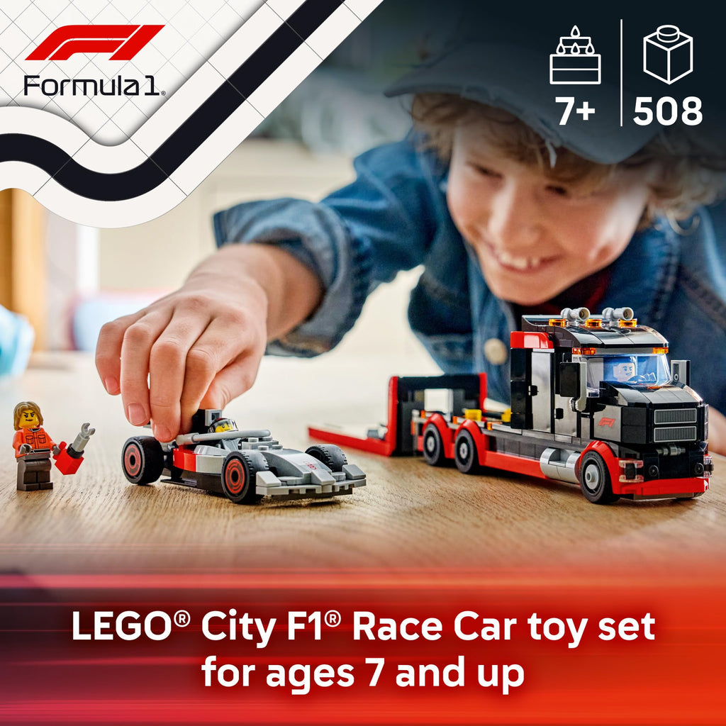 F1 Display Truck with Race Car V69701