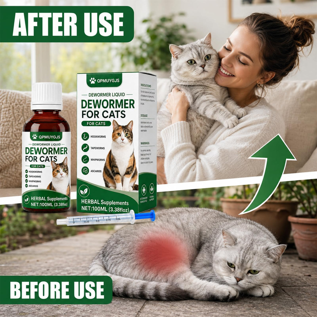 Cat Dewormer 100ml E5026