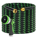 100ft Flexible Non-Expandable Garden Hose with 3/4" Brass Fittings U60388