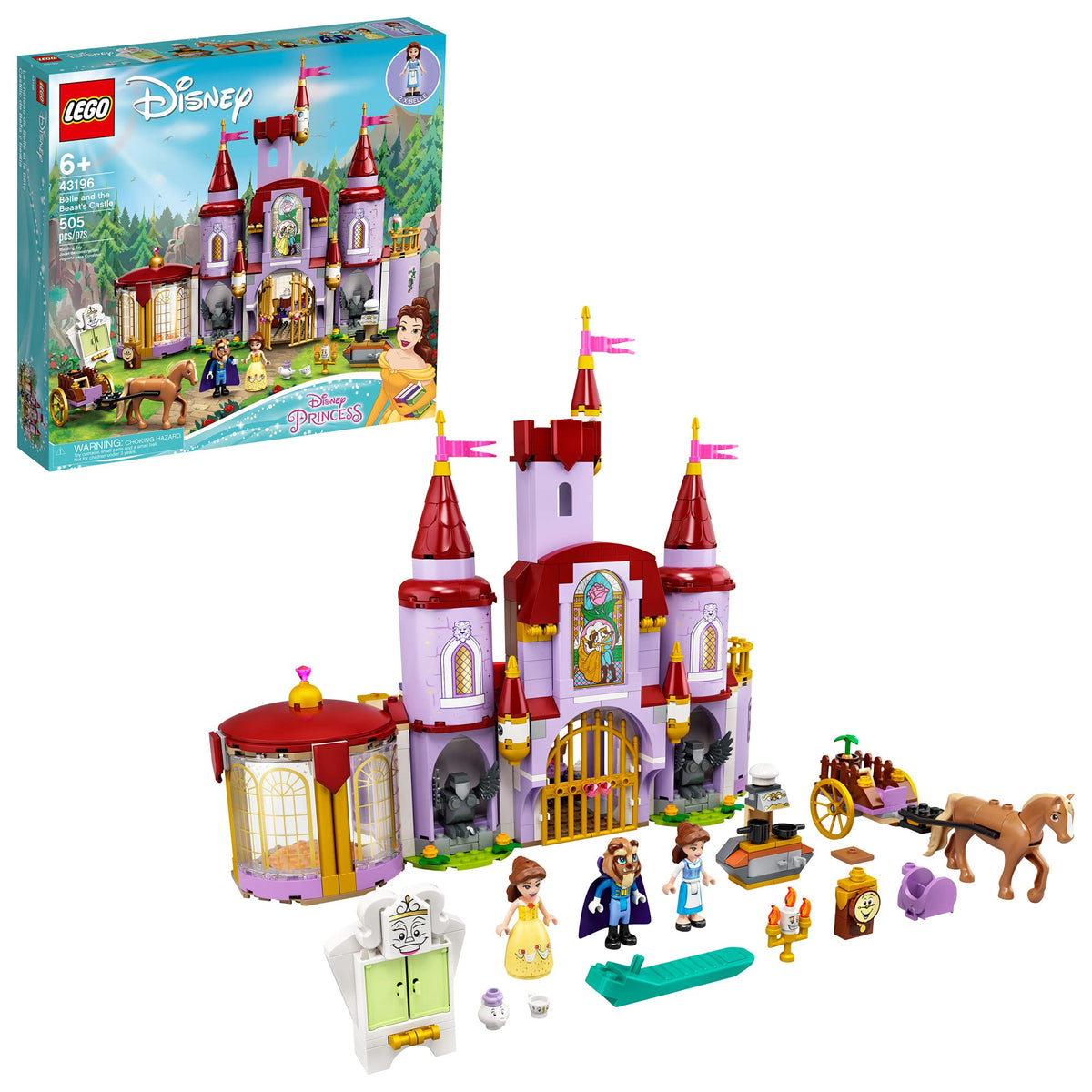 Building Toy with Horse Toy, Mini-Doll Figures, Plus Accessories U140014