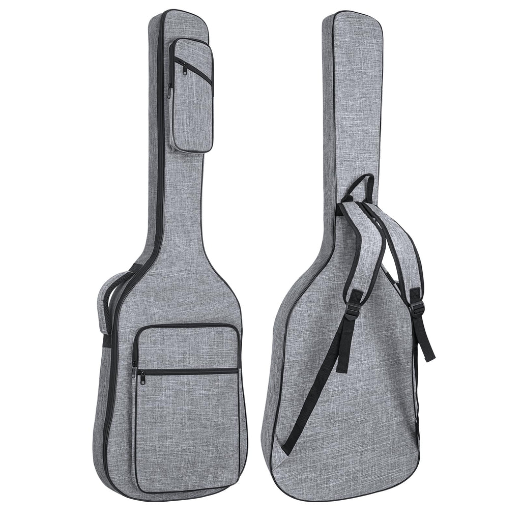 47 Inch 11mm Padding Grey Electric Bass Guitar Bag K709