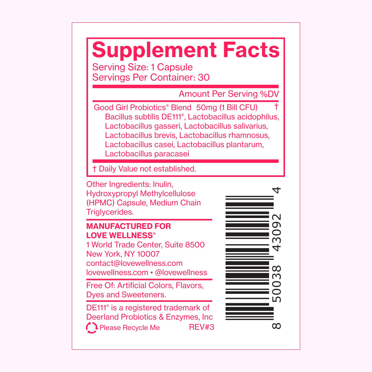 Probiotics & Vitamin Duo Pack J872