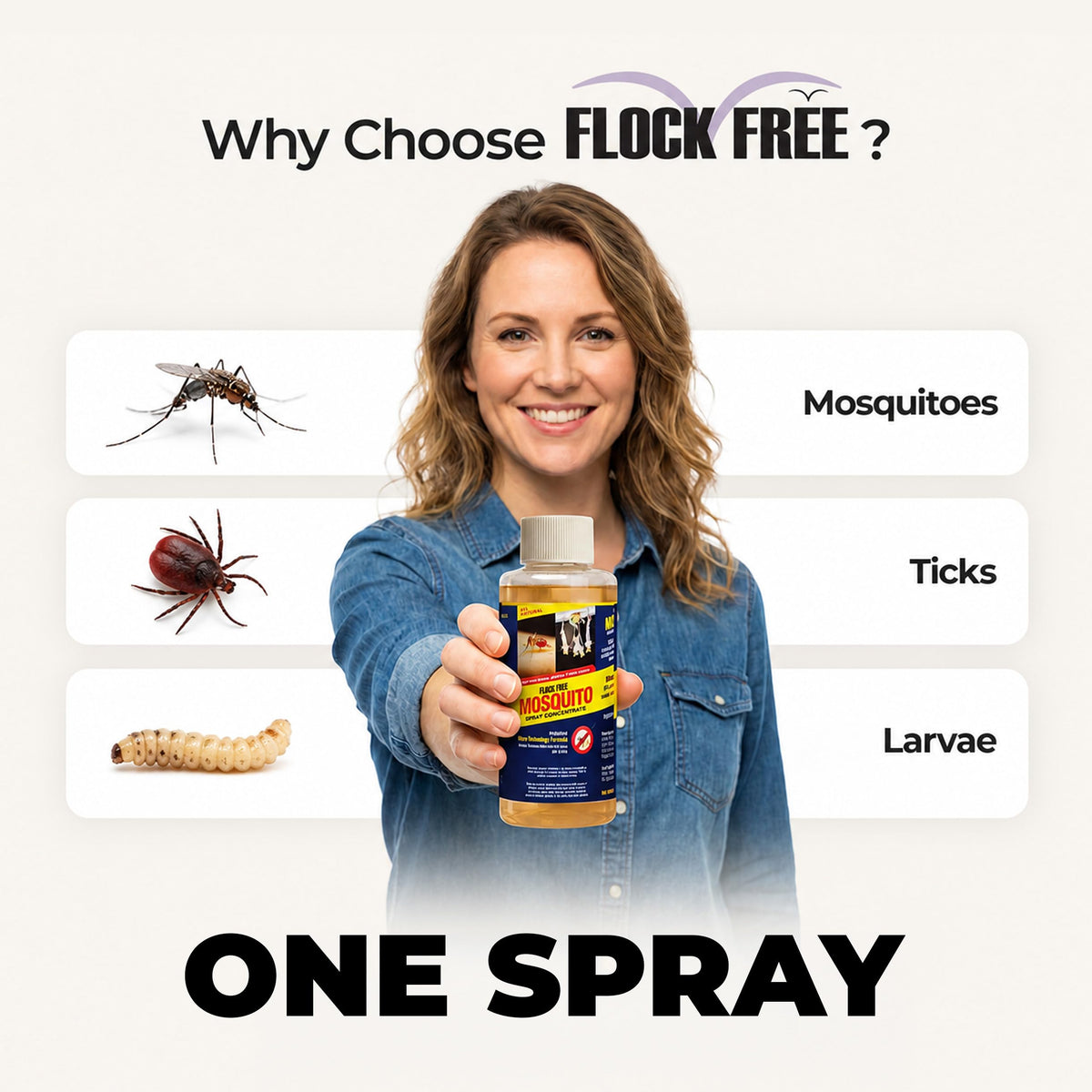 Mosquito Repellent 32 oz Spray & 4 oz Refill X44094