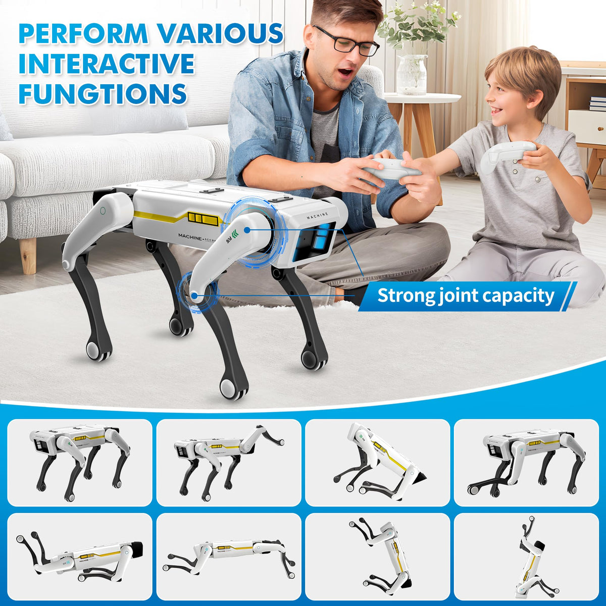 Interactive STEM Robot Dog with Voice Control Y20578