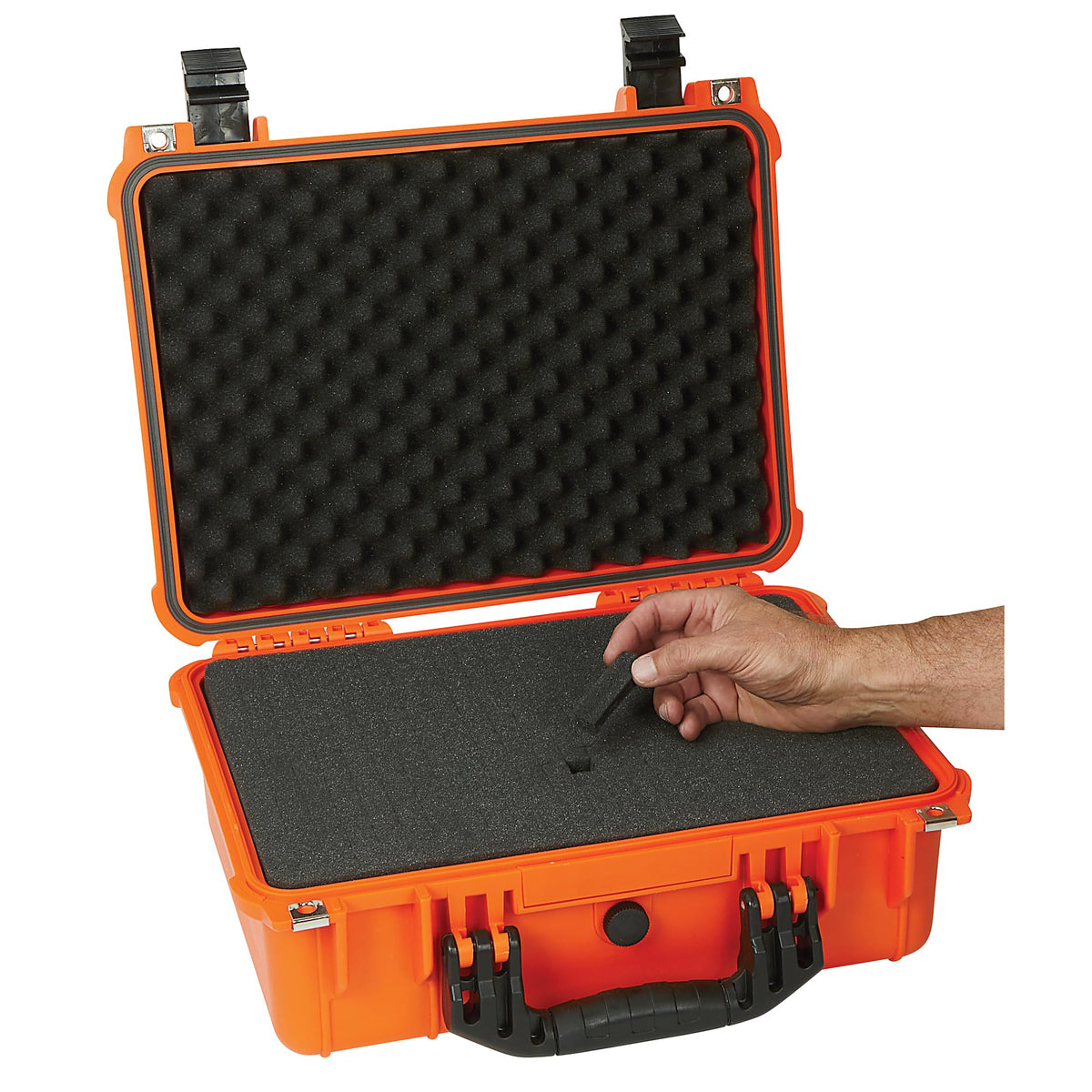 16in. Plastic Waterproof Storage Case with Foam B4493