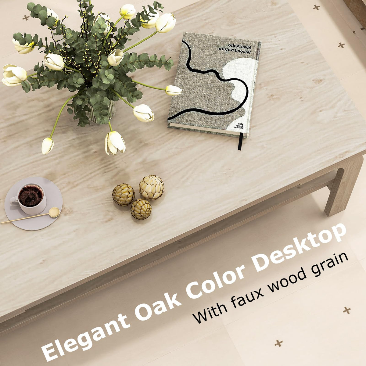 2-Tier Coffee Table with Storage L2077