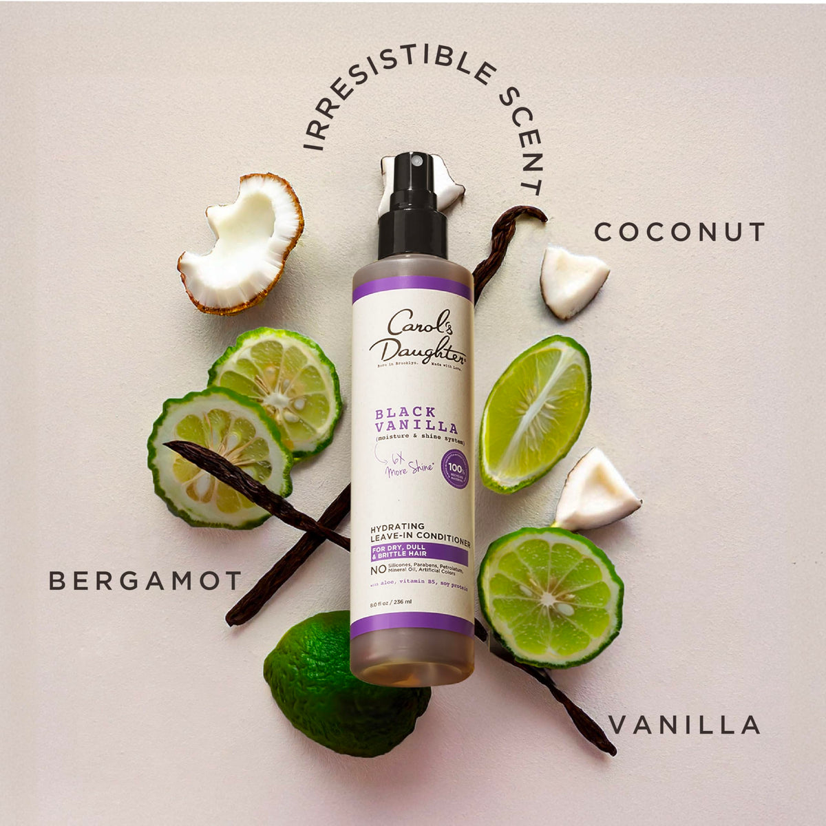 Black Vanilla Leave In Conditioner 8 Fl Oz A125
